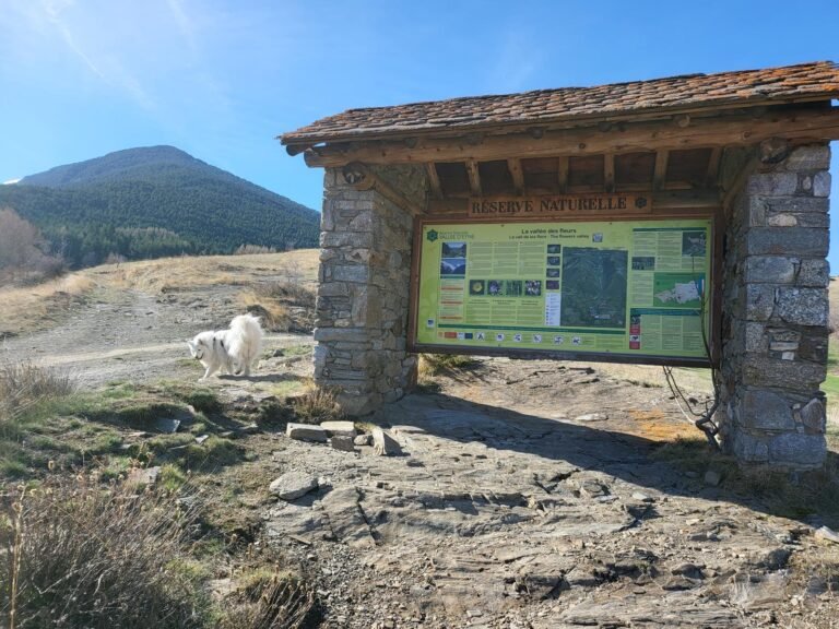 Cartell informatiu de la vall